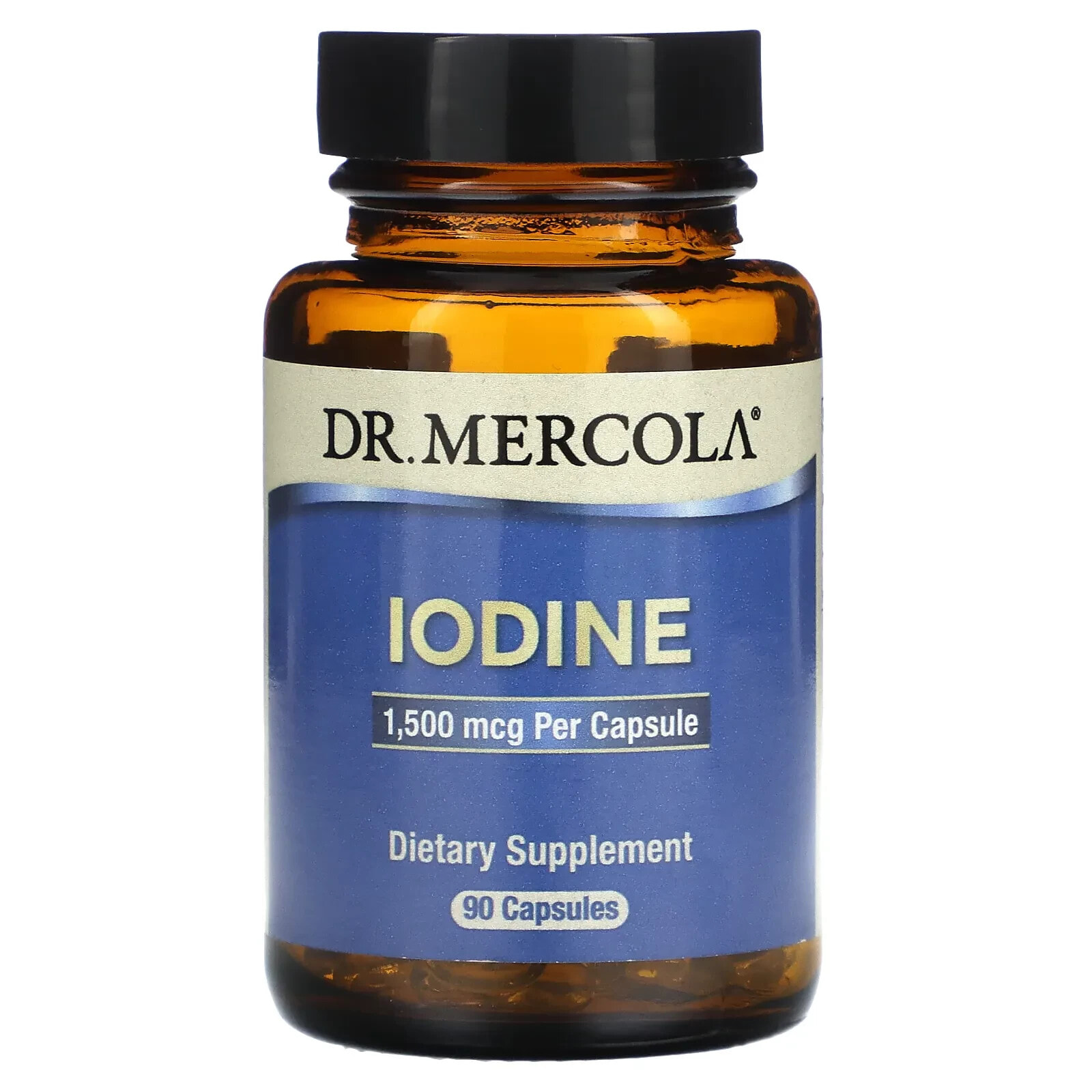 Dr. Mercola, Iodine, 1.500 mcg, 30 Capsules