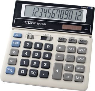 Калькулятор Kalkulator Citizen SDC-868