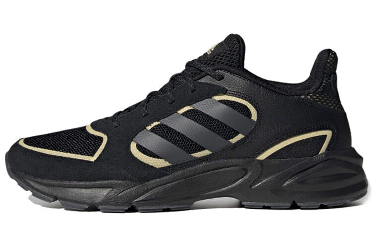 adidas neo 90S VALASION 低帮 跑步鞋 男款 黑色 / Обувь спортивная Adidas neo 90S VALASION FW1041