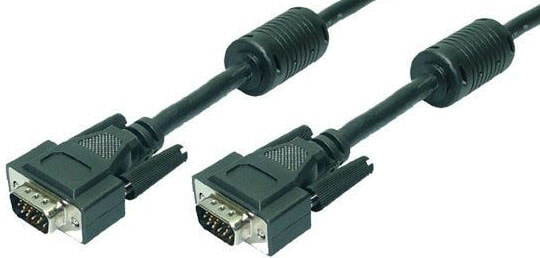 LogiLink 1.8m VGA VGA кабель 1,8 m VGA (D-Sub) Черный CV0001