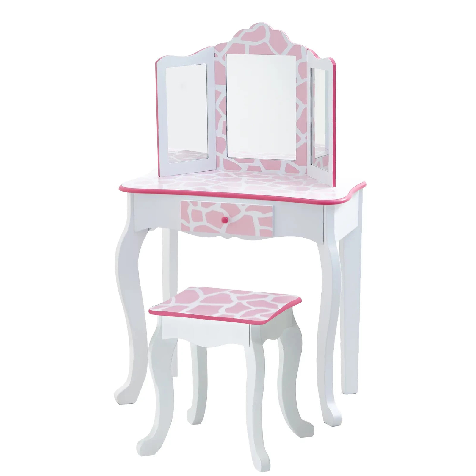 Giraffe Print Play Vanity Set