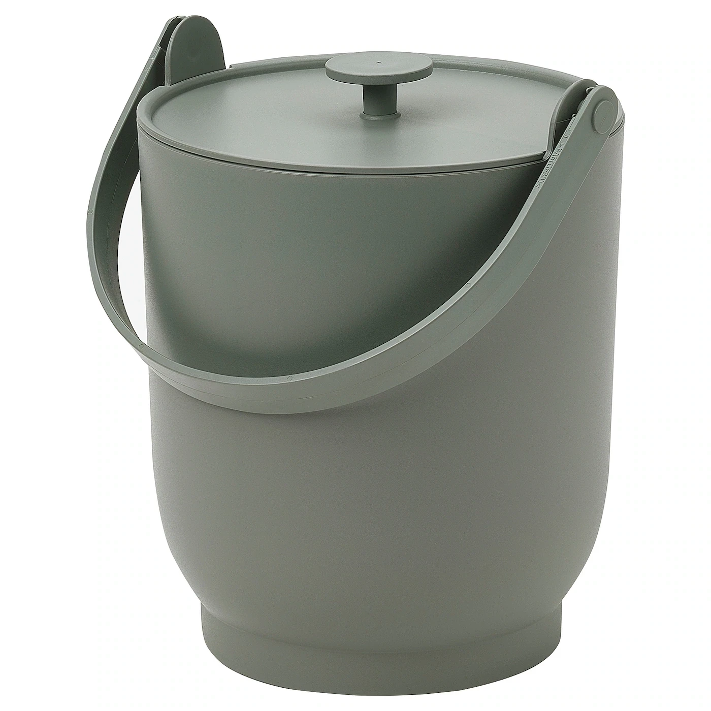 FARMARKVAST Komposteimer mit Deckel 4 l