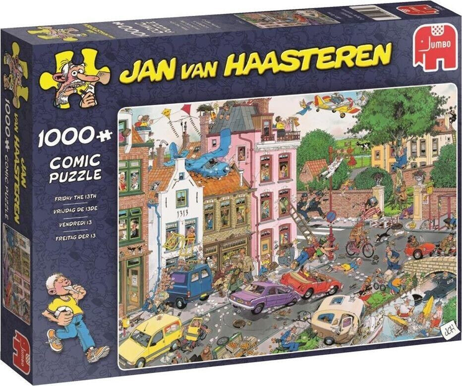 Jumbo Puzzle 1000 Haasteren Piątek trzynastego G3