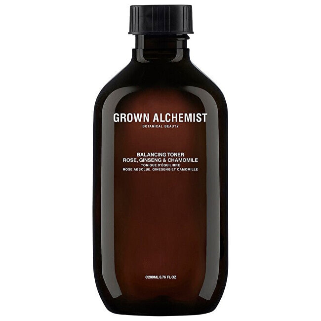 Средство для тонизирования кожи лица Grown Alchemist Rose, Ginseng & Chamomile skin tonic (Balancing Toner) 200 ml