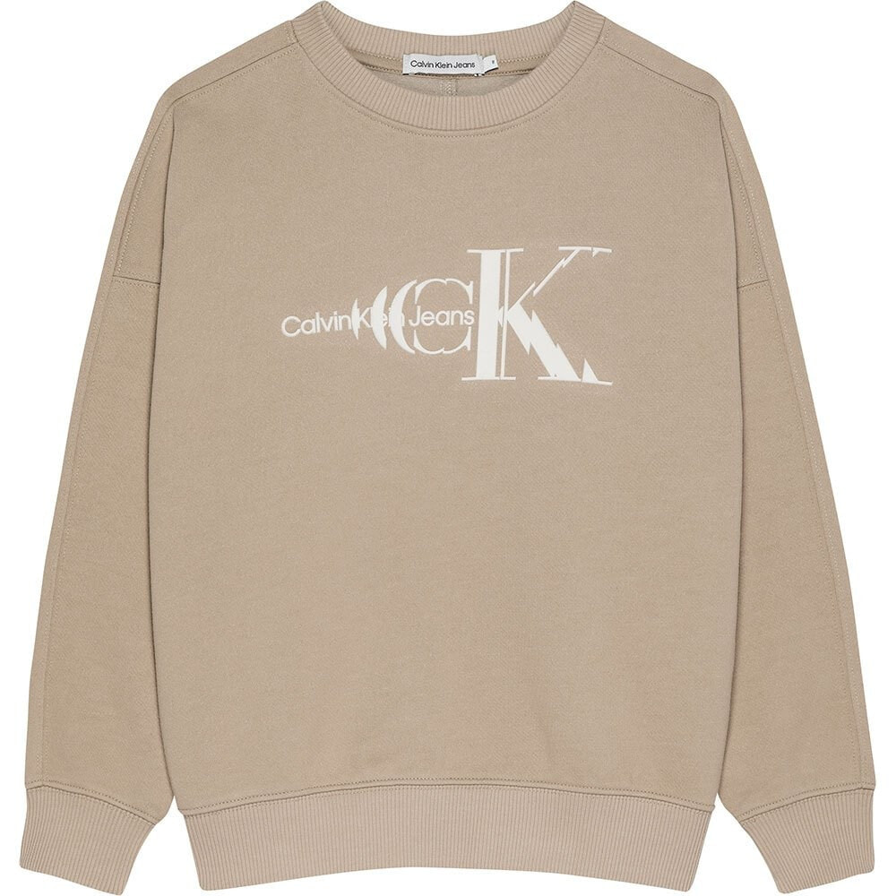 CALVIN KLEIN JEANS Natural Dye Monogram Sweatshirt