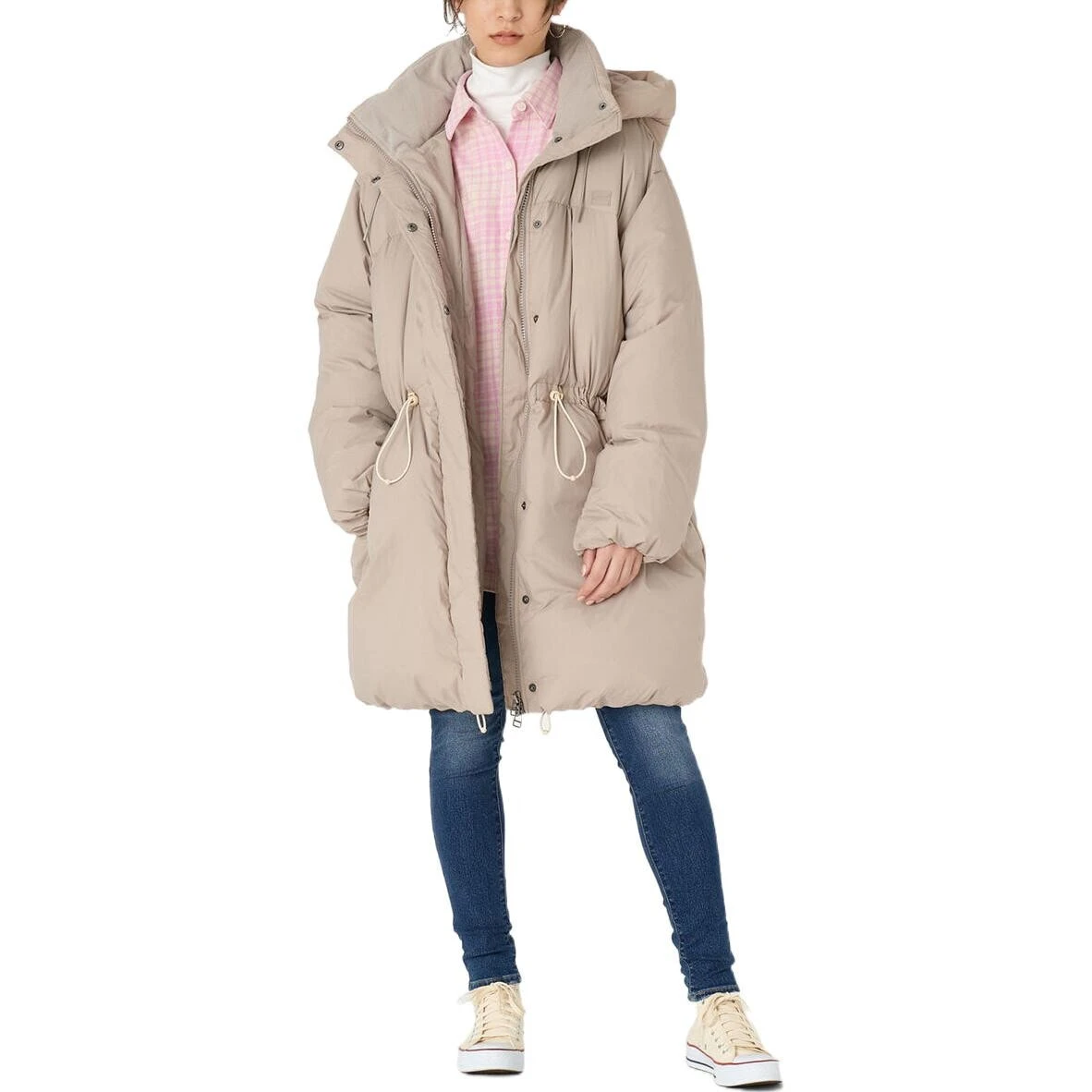 Levis Down Jackets Women's Dusty Pink