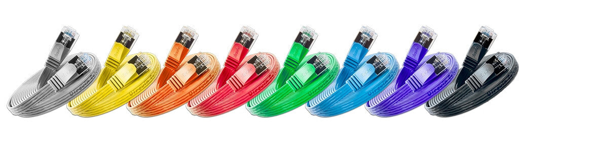 Wirewin SLIM PKW-STP- -K6A 0.5 WS сетевой кабель 0,5 m Cat6a U/FTP (STP) Белый PKW-STP-SLIM-K6A 0.5 WS