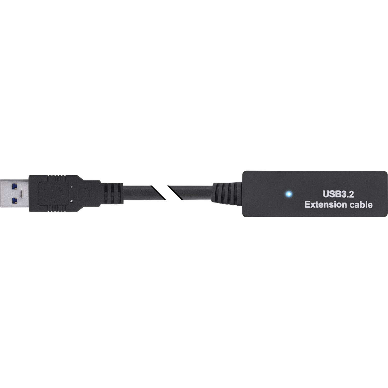 InLine USB 3.2 Gen.1 active extension - USB-A male to USB-C female - 5m