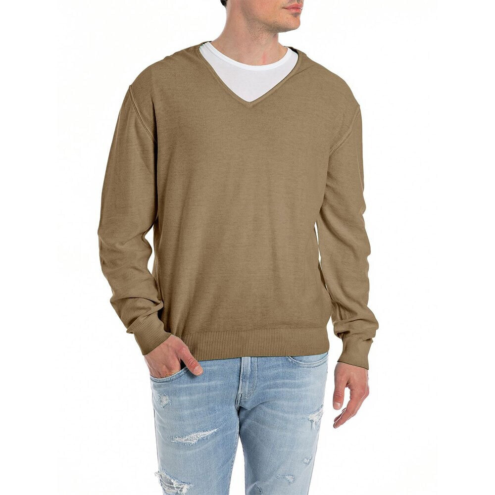 REPLAY UK6136.000.G20784A V Neck Sweater