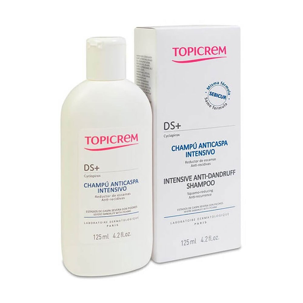 TOPICREM DS+ Intensivo 125ml Anti-Dandruff Shampoo