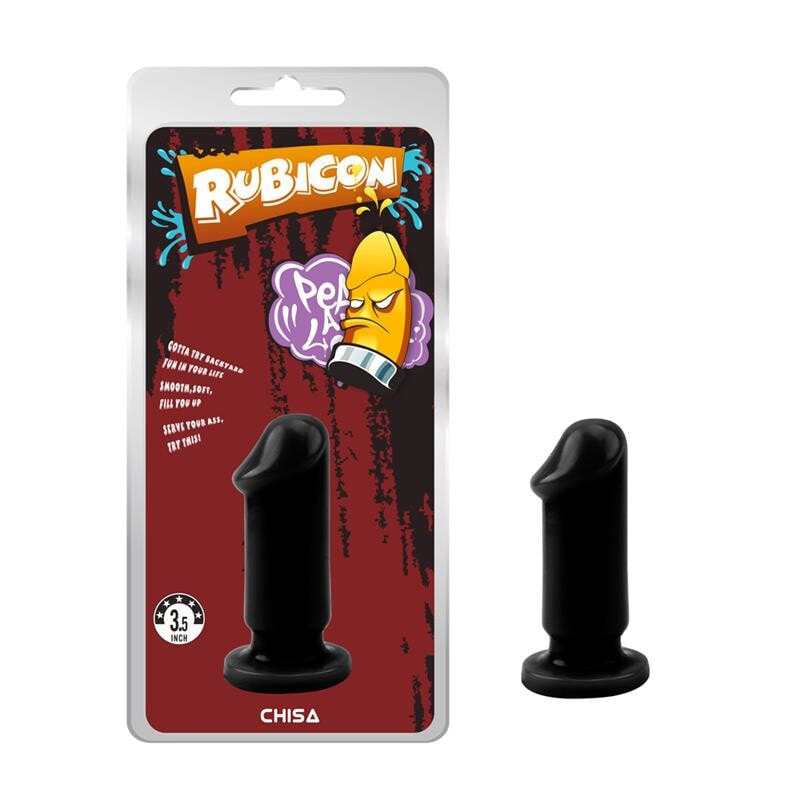 Плаг или анальная пробка CHISA Butt Plug Evil Size S 9 x 3.3 cm Black