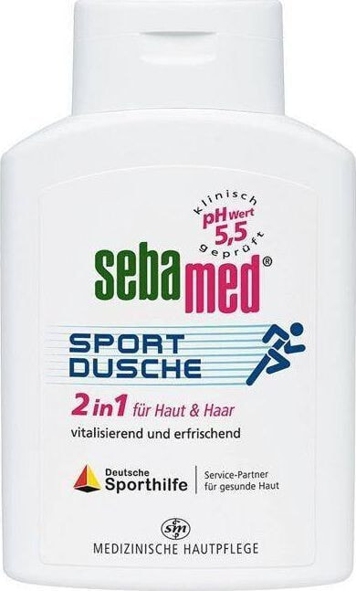 Средство для душа Sebamed Sport Dusche 2in1 żel pod prysznic do ciała i włosów 200ml