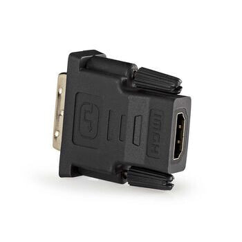 Nedis HDMI -Adapter| Buchse| DVI-D 24+1-Pin Stecker| Vergoldet| Gerade| PVC|