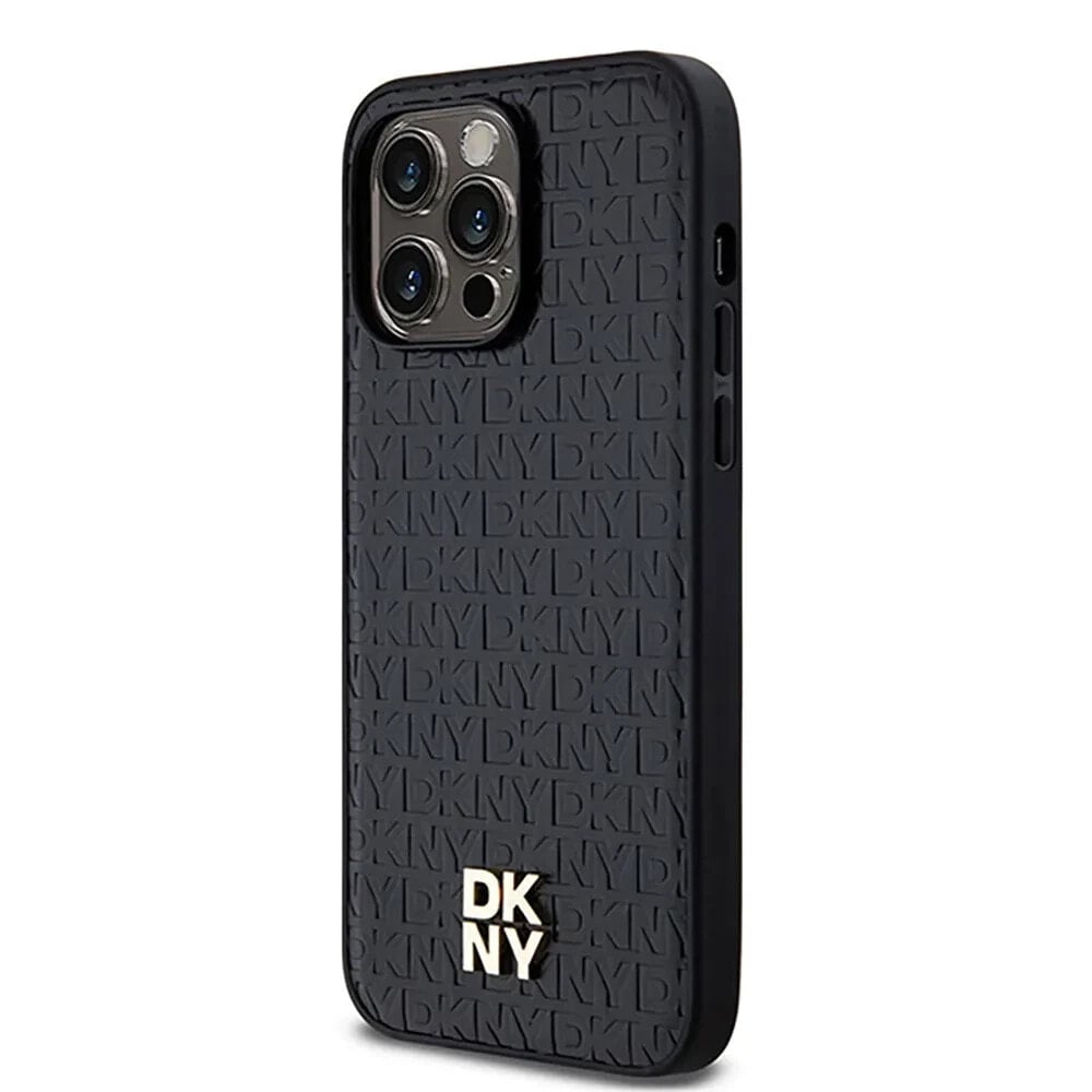 DKNY Dkhmp14Lpshrpsk iPhone 14 Pro 6.1 Leather Pattern phone case