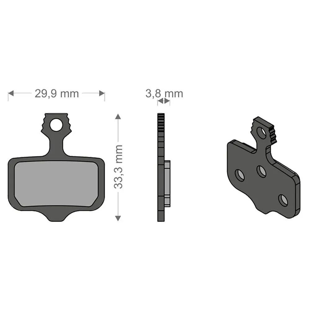 BRENTA CICLO E-Bike Tech ELIXIR 9/7/CR/XX/T/TL AVID/Sram disc brake pads