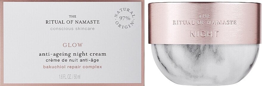 Anti-Aging-Gesichtscreme für die Nacht - Rituals The Ritual of Namaste Glow Anti-Ageing Night Cream