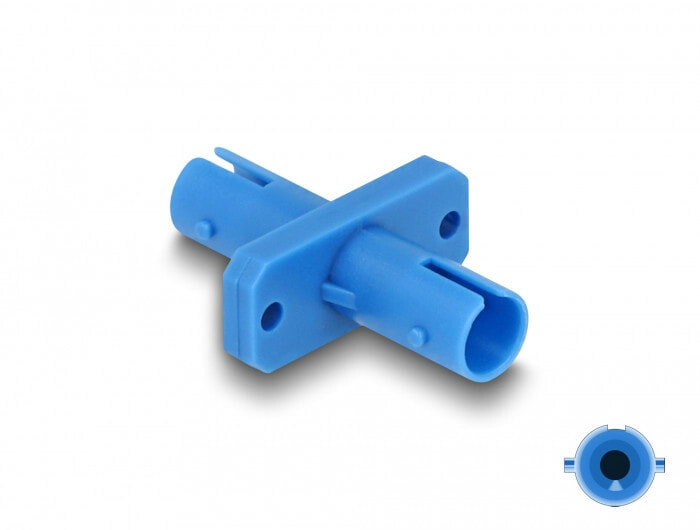 Delock 87934 - ST/ST - Blue - Plastic - 22 mm - 30 mm - 9.3 mm