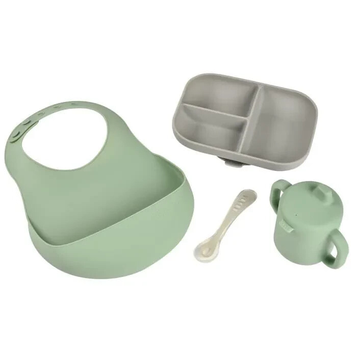 BeaBa, Set Meal Essentials, Silikon