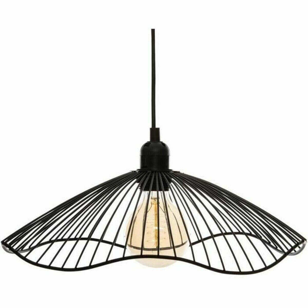 Ceiling Light Atmosphera Cháteau 40W Black Metal (Ø 34 x 15,5 cm)