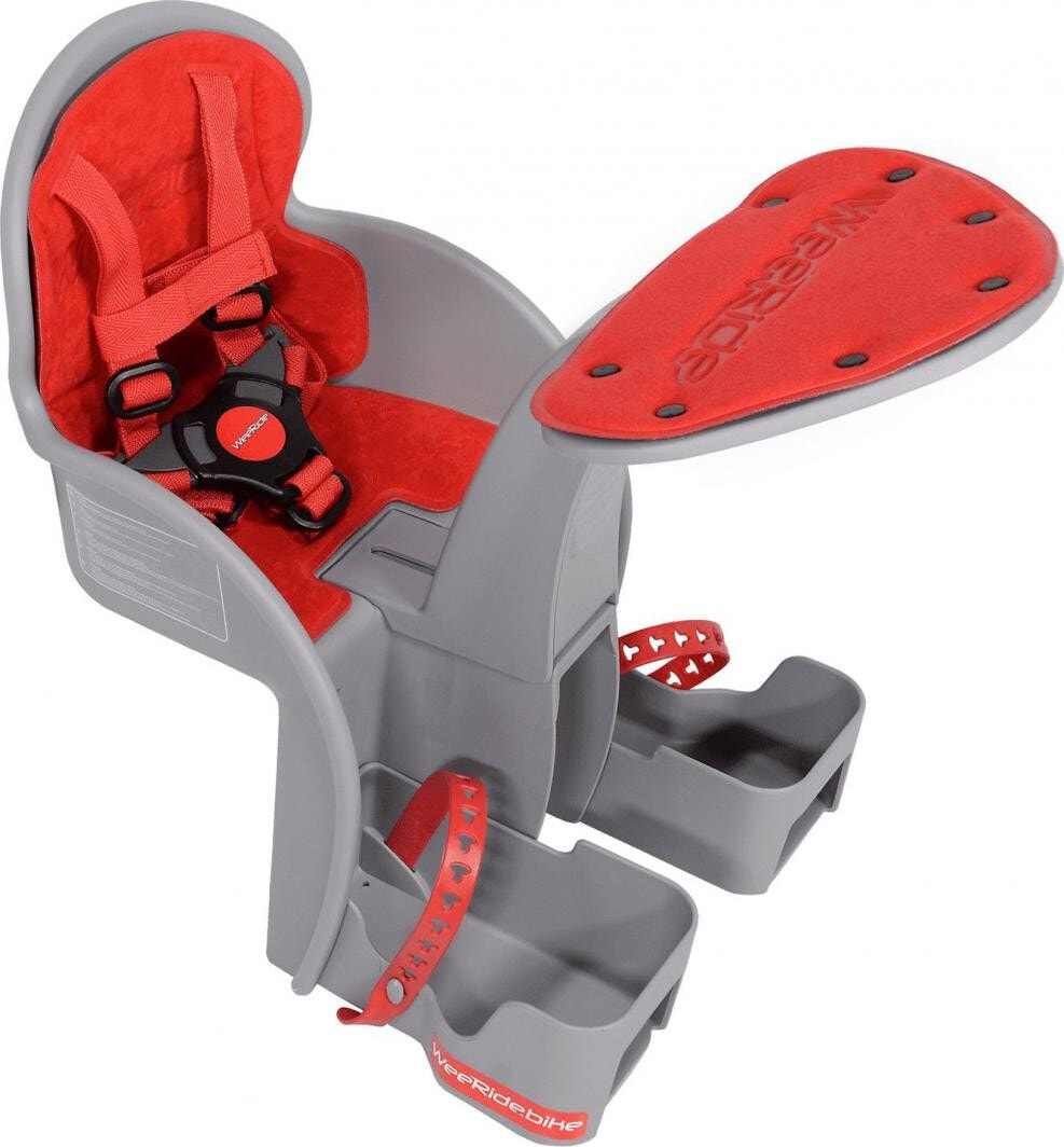 WeeRide Fotelik rowerowy Safe Front Classic Red