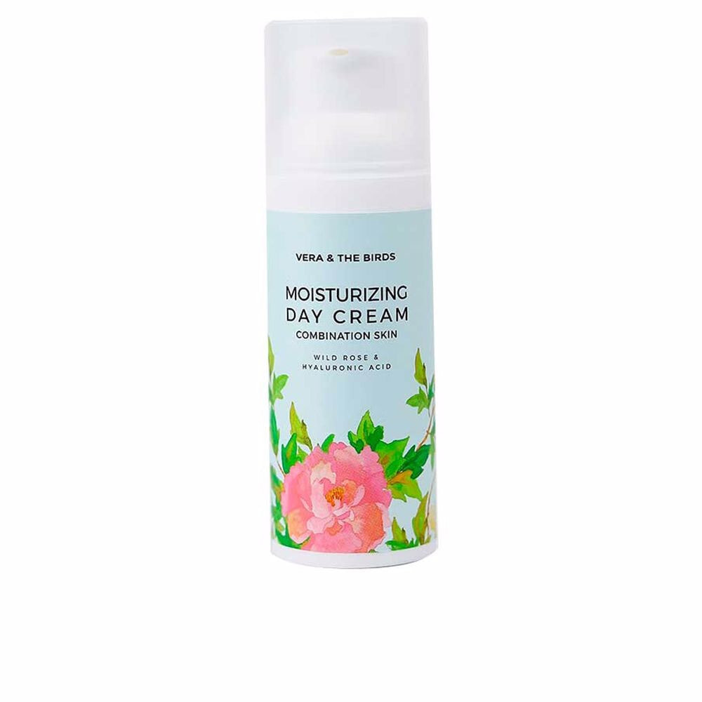 Vera & The Birds Moisturizing Day Cream Дневной увлажняющий крем с шиповником и гиалуроновой кислотой для комбинированной кожи 50 мл