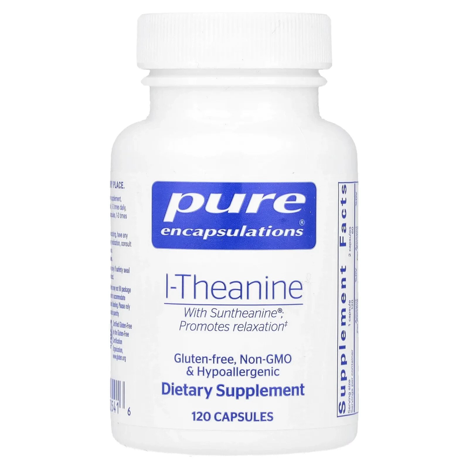 L-Theanine, 120 Capsules