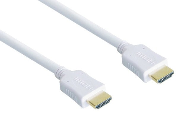 Alcasa 5m, HDMI HDMI кабель HDMI Тип A (Стандарт) Белый 4514-050W