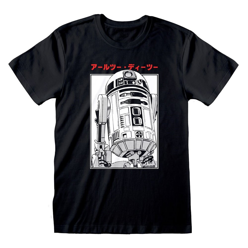 HEROES Star Wars R2D2 Katakana Short Sleeve T-Shirt