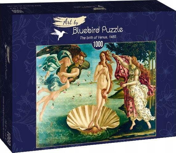 Пазл для детей Bluebird Puzzle Puzzle 1000 Narodziny Wenus, Botticelli, 1485