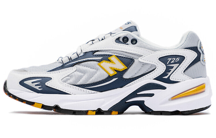 New Balance NB 725 复古 包裹性 低帮 跑步鞋 男女同款 白青色 / Кроссовки New Balance NB 725 ML725A