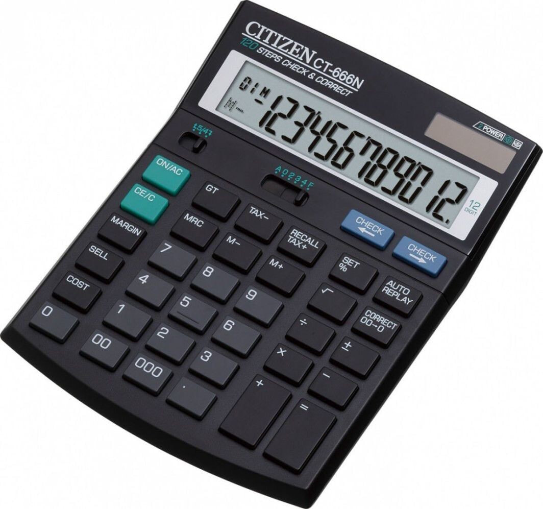 Citizen CT-666N calculator