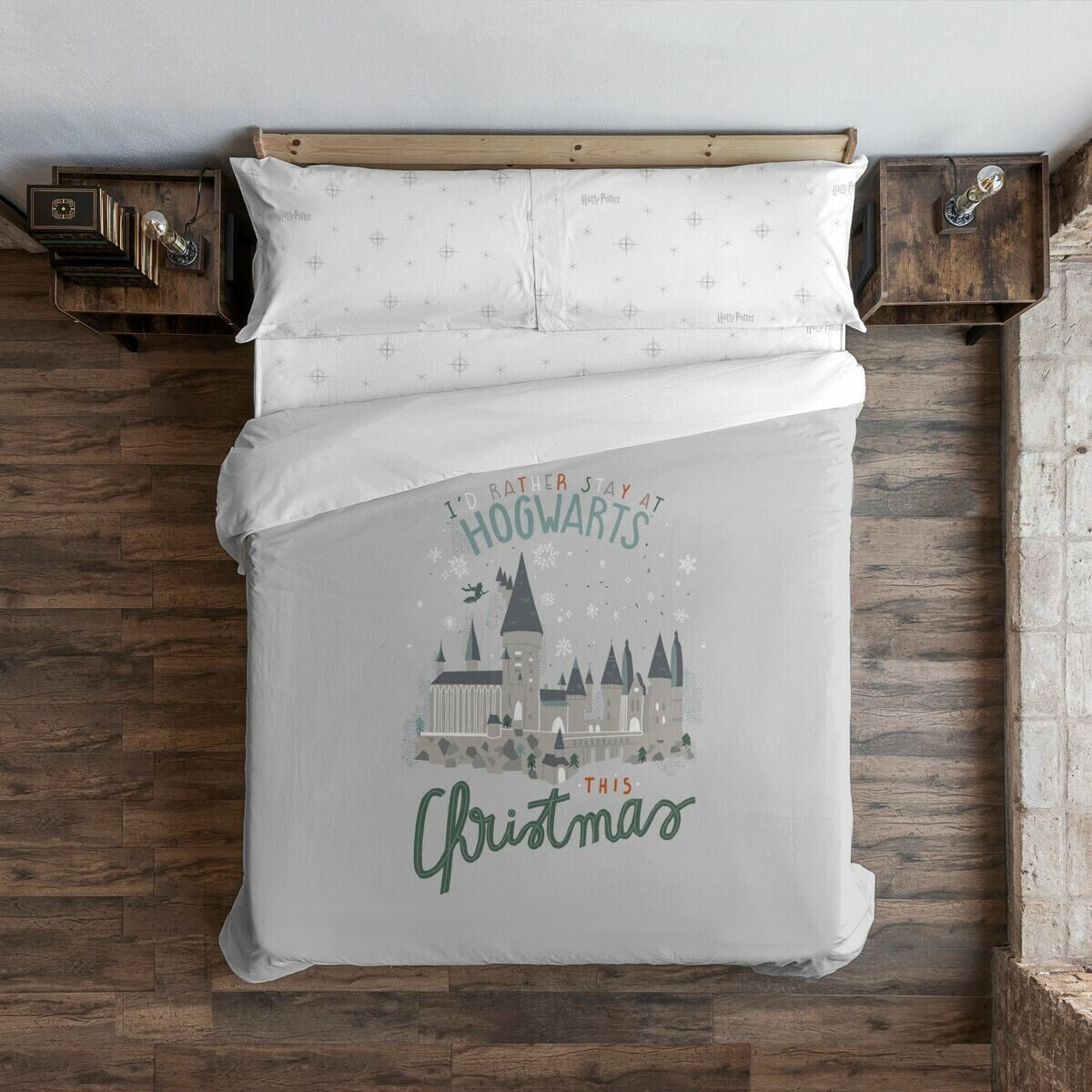 Nordic cover Harry Potter Hogwarts in Christmas Single 180 x 220 cm