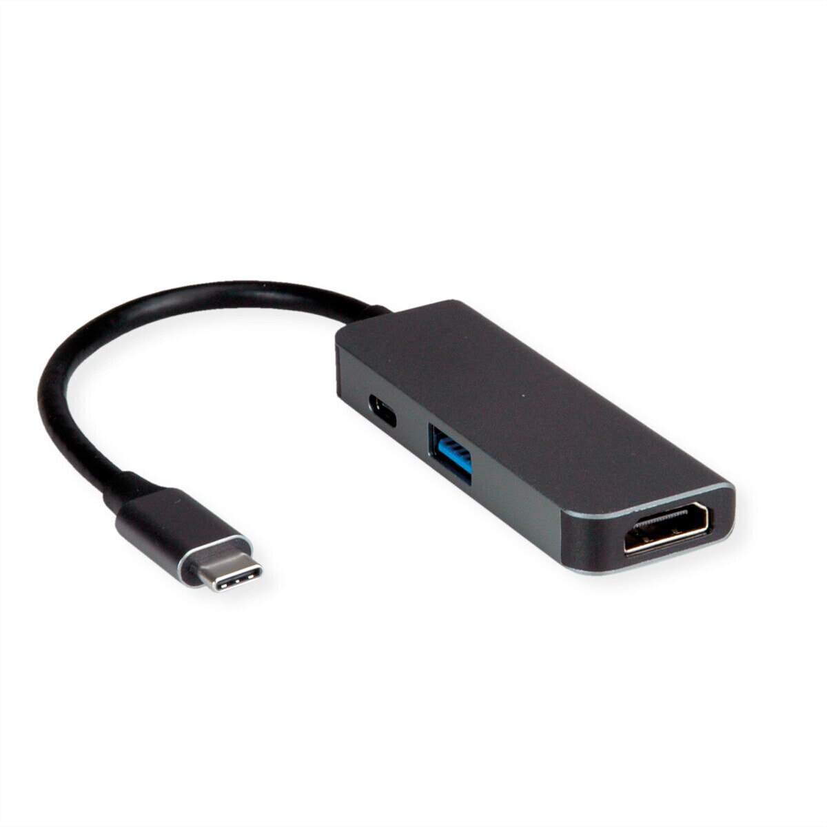 VALUE Display Adapter USB Typ C - HDMI+ 3.2 Gen 1 A+ PD - Adapter - Digital