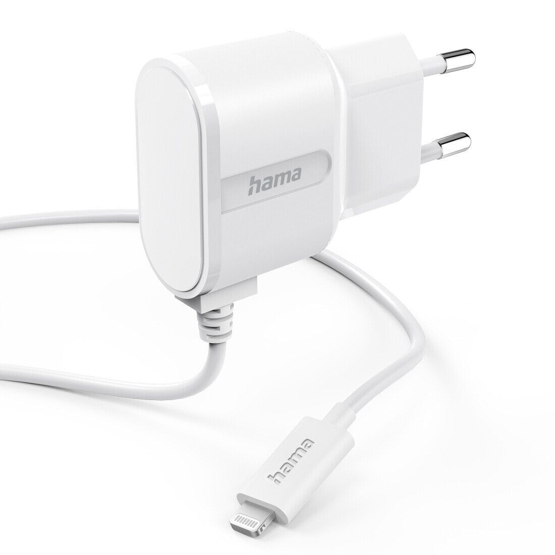 Hama 00201616 зарядное устройство для мобильных устройств Смартфон Белый Кабель переменного тока Для помещений