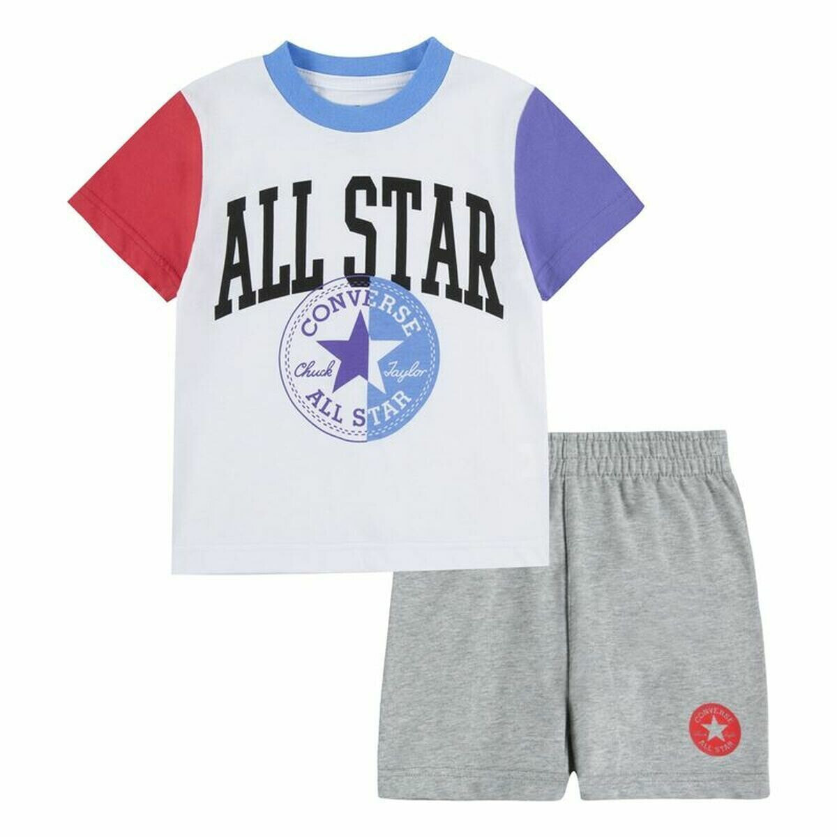 Children's Sports Outfit Converse Blocked White