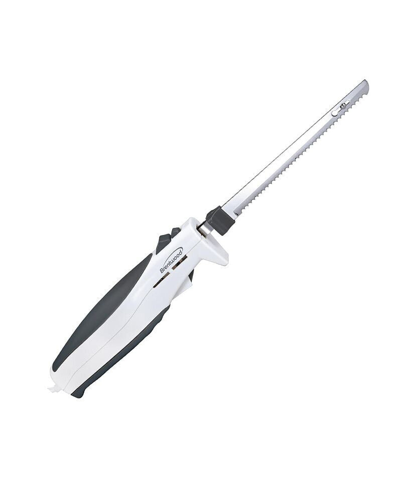 Brentwood Appliances brentwood 7.5-Inch Electric Carving Knife in White