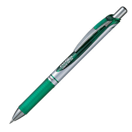 Pentel EnerGel Xm Автоматическая гелевая ручка Зеленый 1 шт BL77-DO