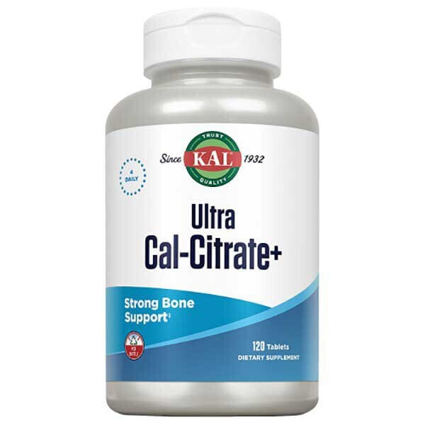 KAL Ultra Cal-Citrate+ Osteo-Articular Support 120 Tablets