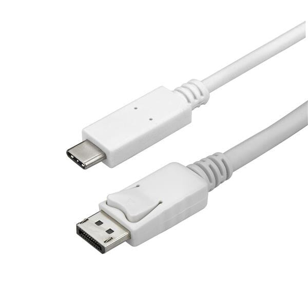 StarTech.com CDP2DPMM3MW видео кабель адаптер 3 m USB Type-C DisplayPort Белый