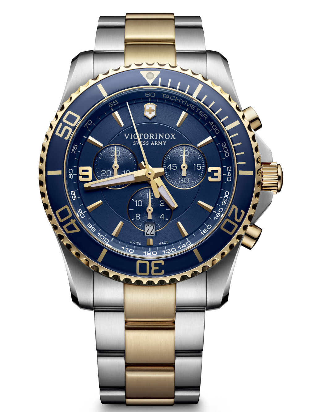 Мужские наручные часы с серебристым браслетом Victorinox 241835 I.N.O.X. Automatic Mens 43mm 20ATM