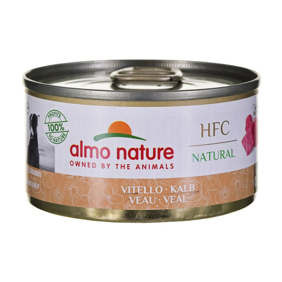 Wet food Almo Nature Veal 95 g