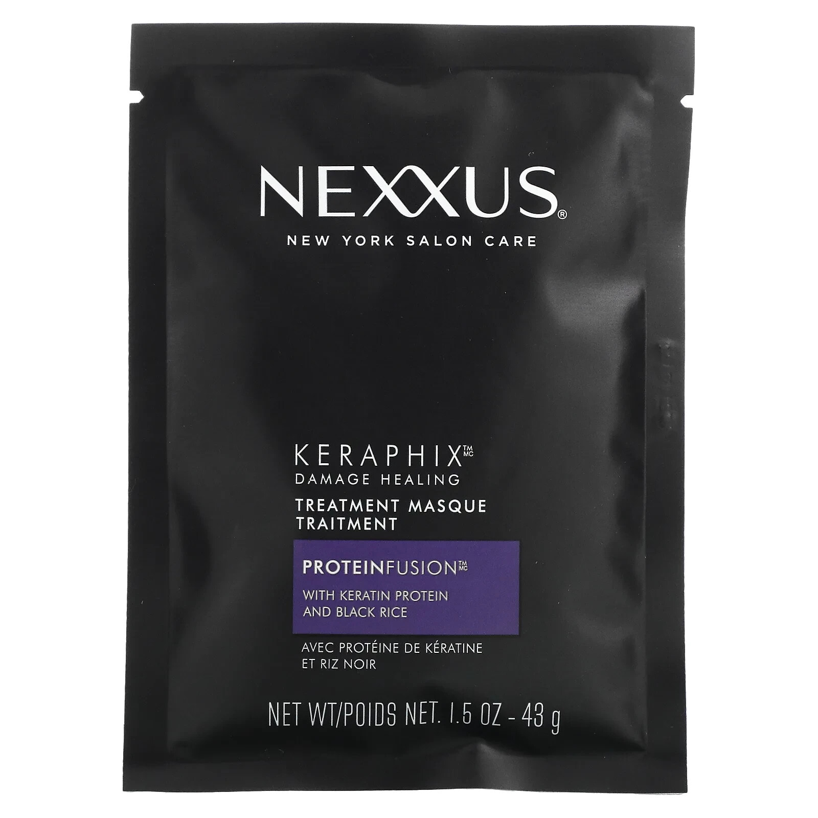 Нексус, Keraphix, восстанавливающая маска для поврежденных волос, 43 г (1,5 унции)