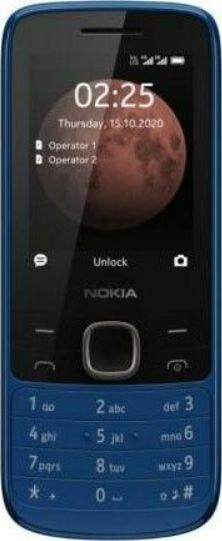 Телефон komórkowy Nokia 225 4G с двумя SIM-картами Czarny