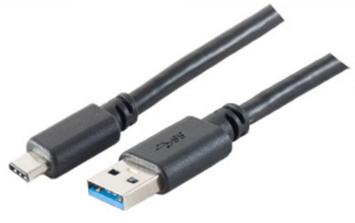 shiverpeaks BS77141-1.8 USB кабель 1,8 m 3.2 Gen 1 (3.1 Gen 1) USB C USB A Черный