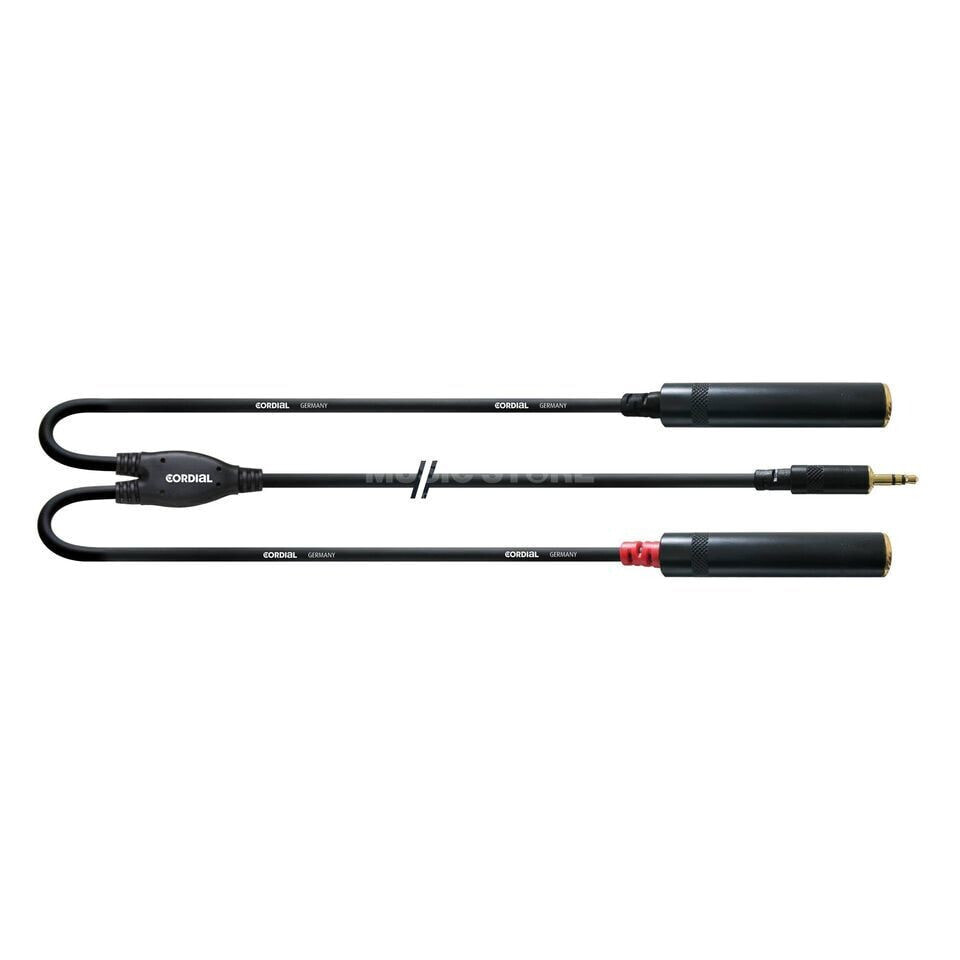 Cordial CFY 0.3 WGG Y-Audio Cable Jack female 0,3m Rean