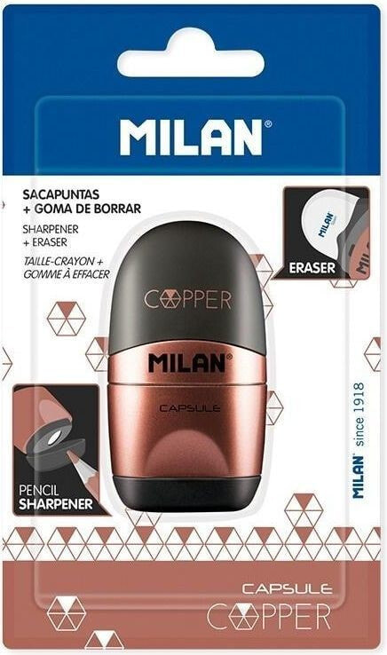 Milan Temperówko-eraser Capsule Cooper blister MILAN