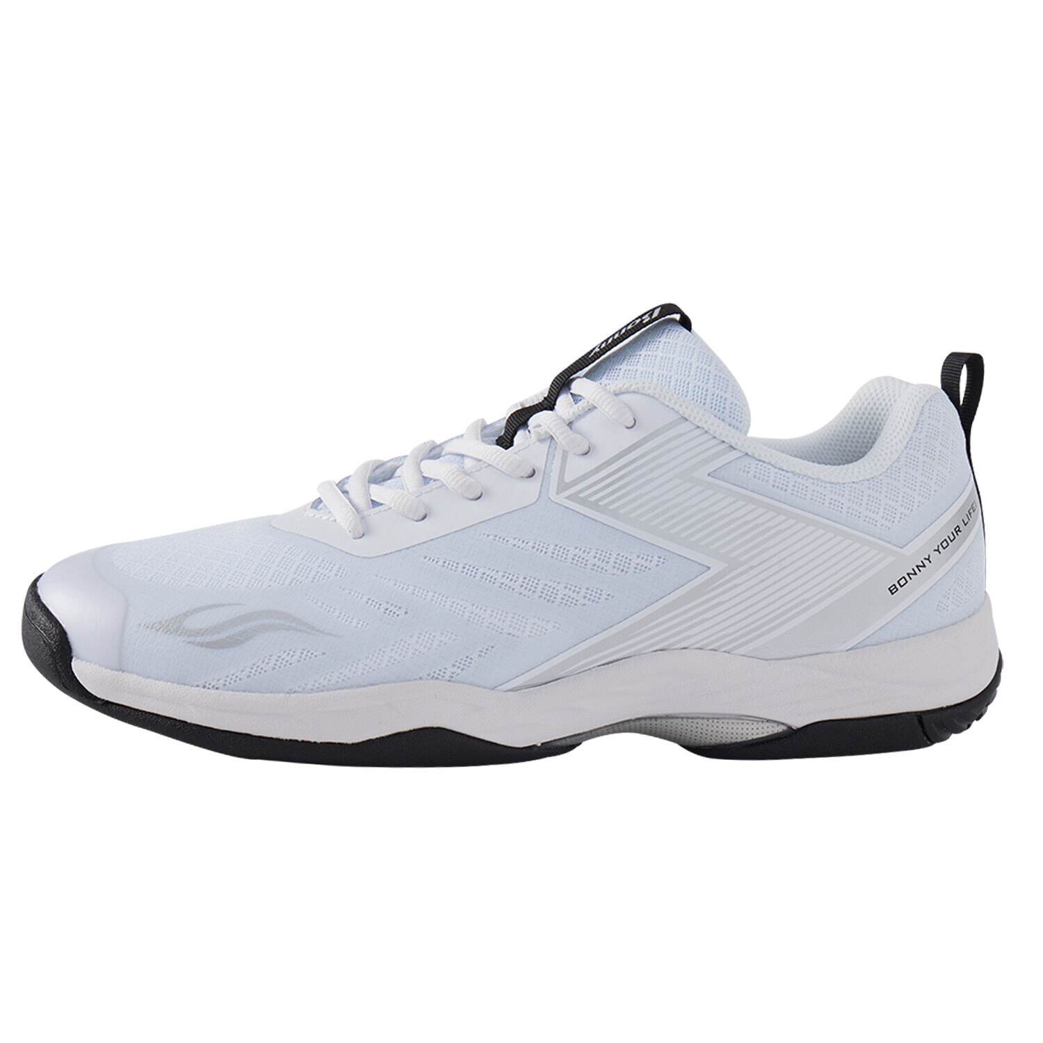 BONNY Badminton Shoes Unisex Low-Top White