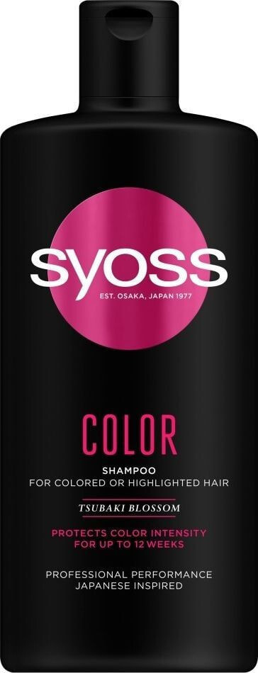 Шампунь для окрашенных волос Syoss Color Szampon do włosów farbowanych 440ml