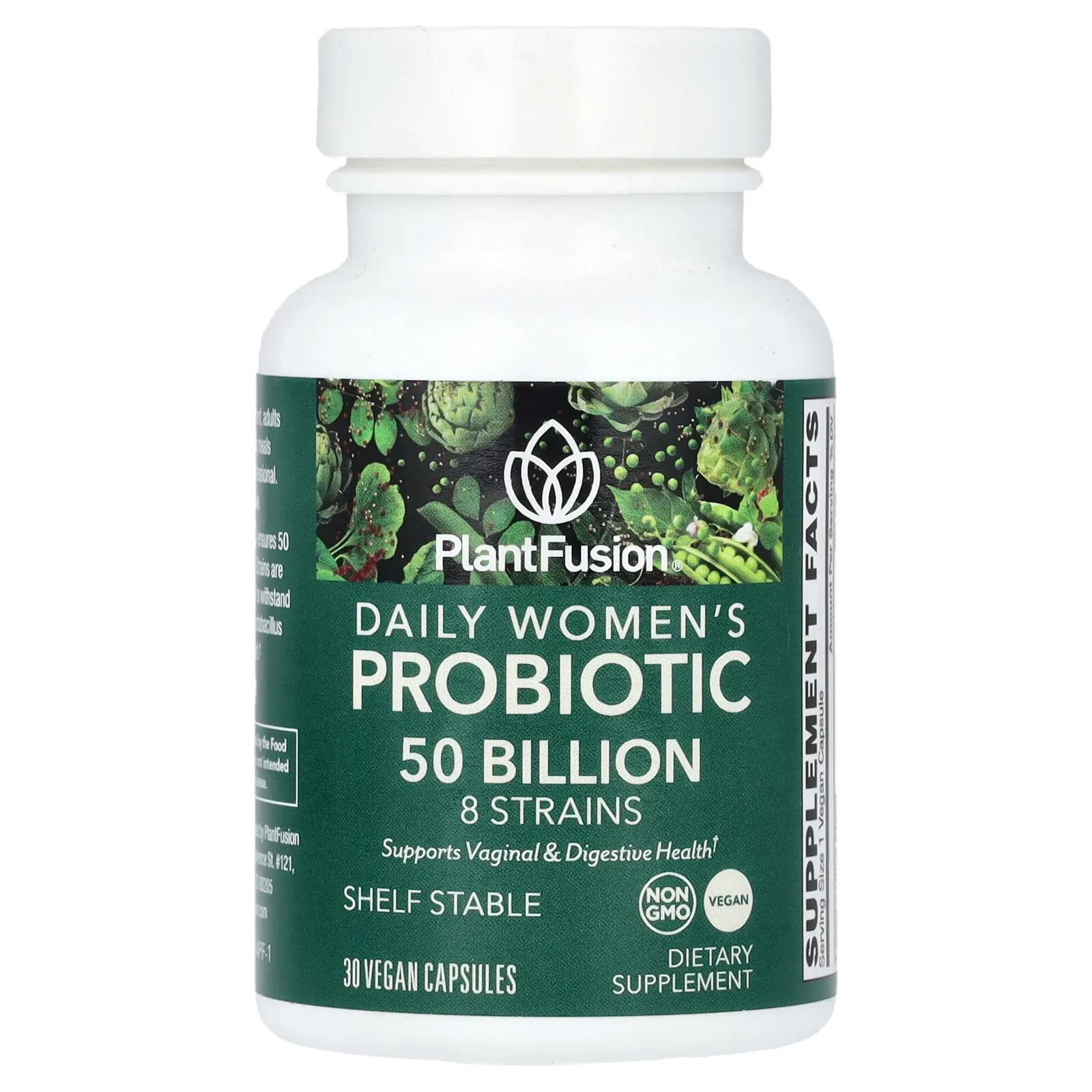 Daily Women's Probiotic, 50 Billion, 30 Vegan Capsules