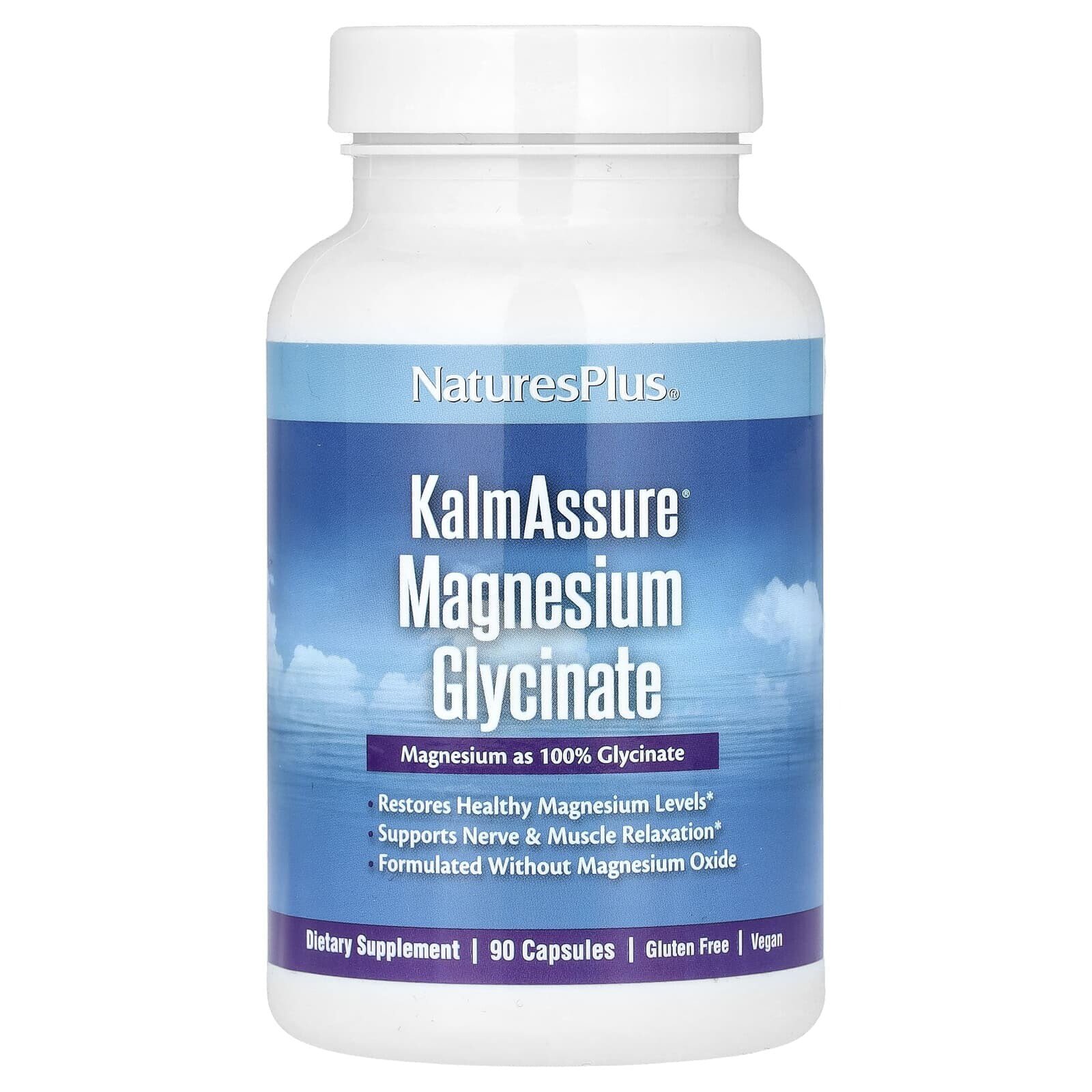 KalmAssure, Magnesium Glycinate, 90 Capsules